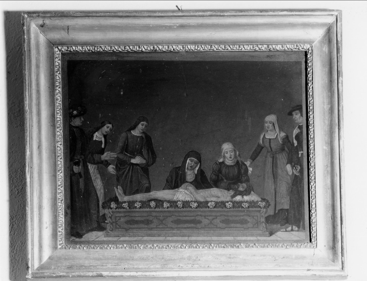 compianto sul Cristo morto (dipinto) - ambito ferrarese (fine/inizio secc. XIX/ XX)