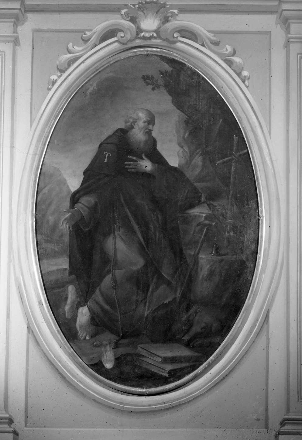 Sant'Antonio Abate (dipinto) - ambito emiliano (sec. XVII)