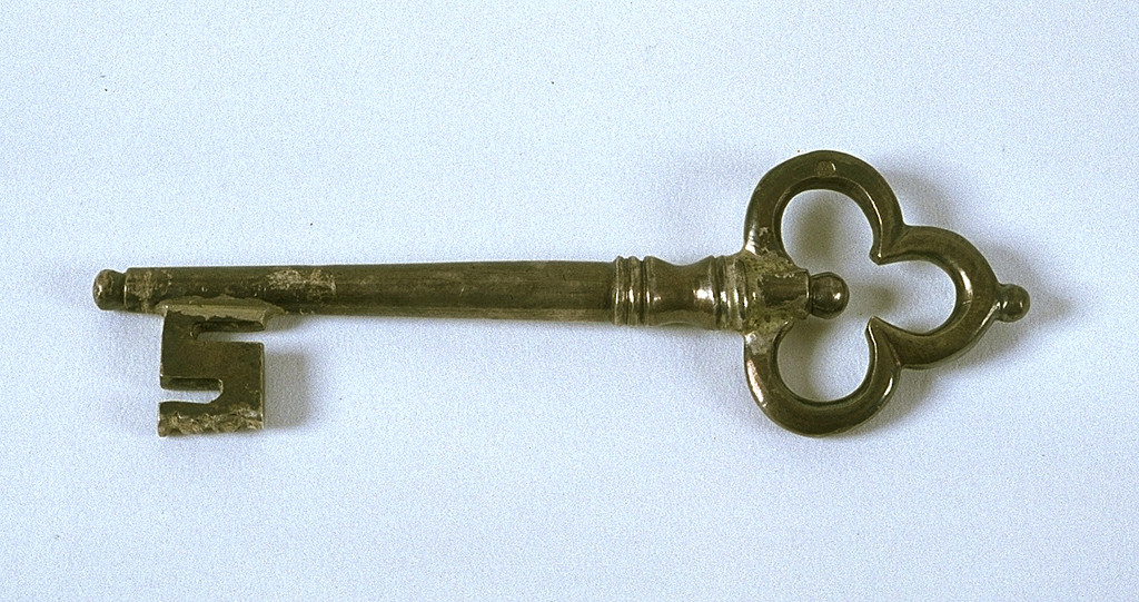 chiave del tabernacolo - manifattura ferrarese (sec. XIX)