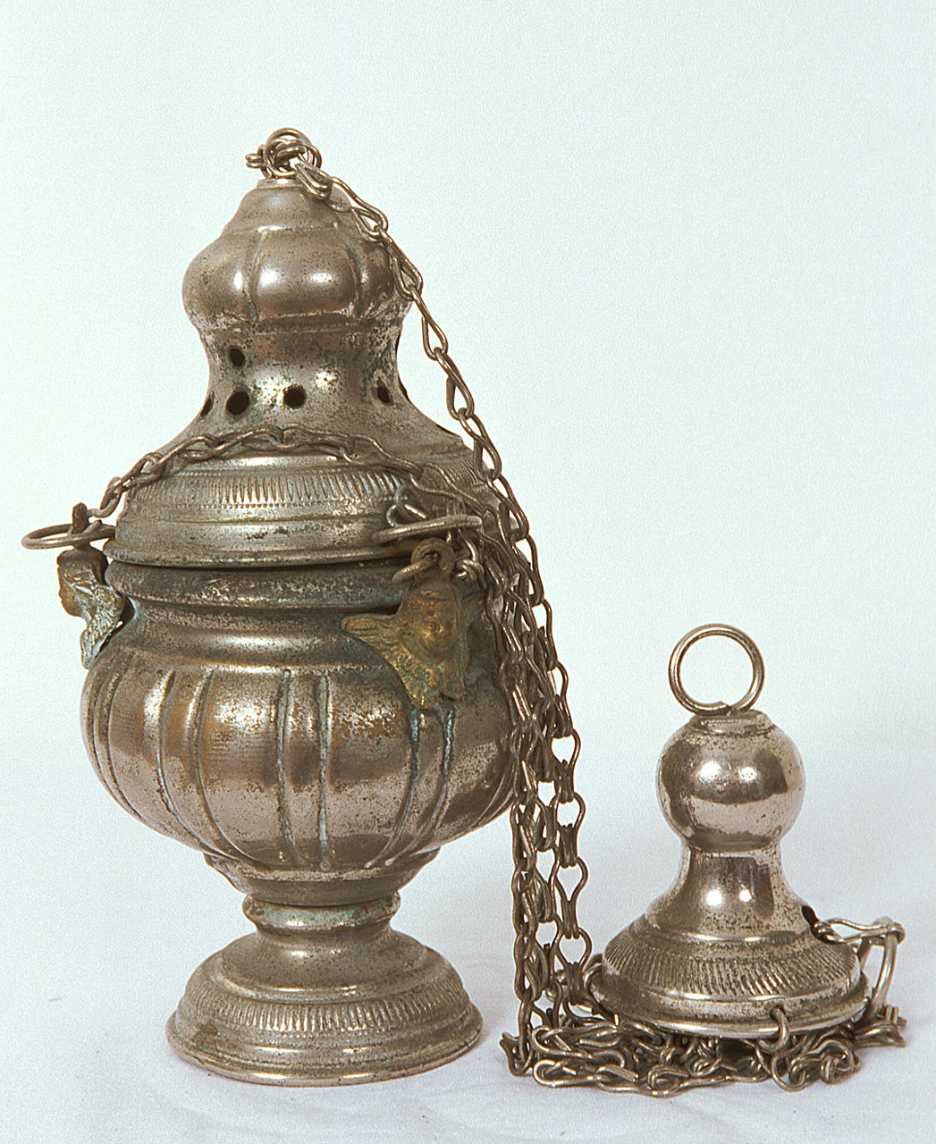 turibolo, elemento d'insieme - manifattura italiana (primo quarto sec. XX)