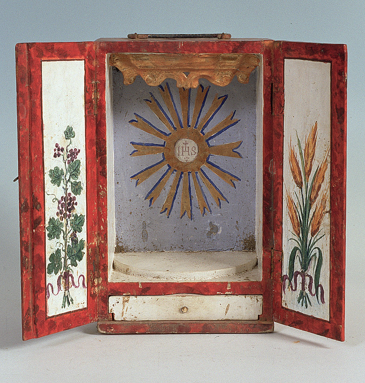 tabernacolo portatile - manifattura ferrarese (prima metà sec. XIX)