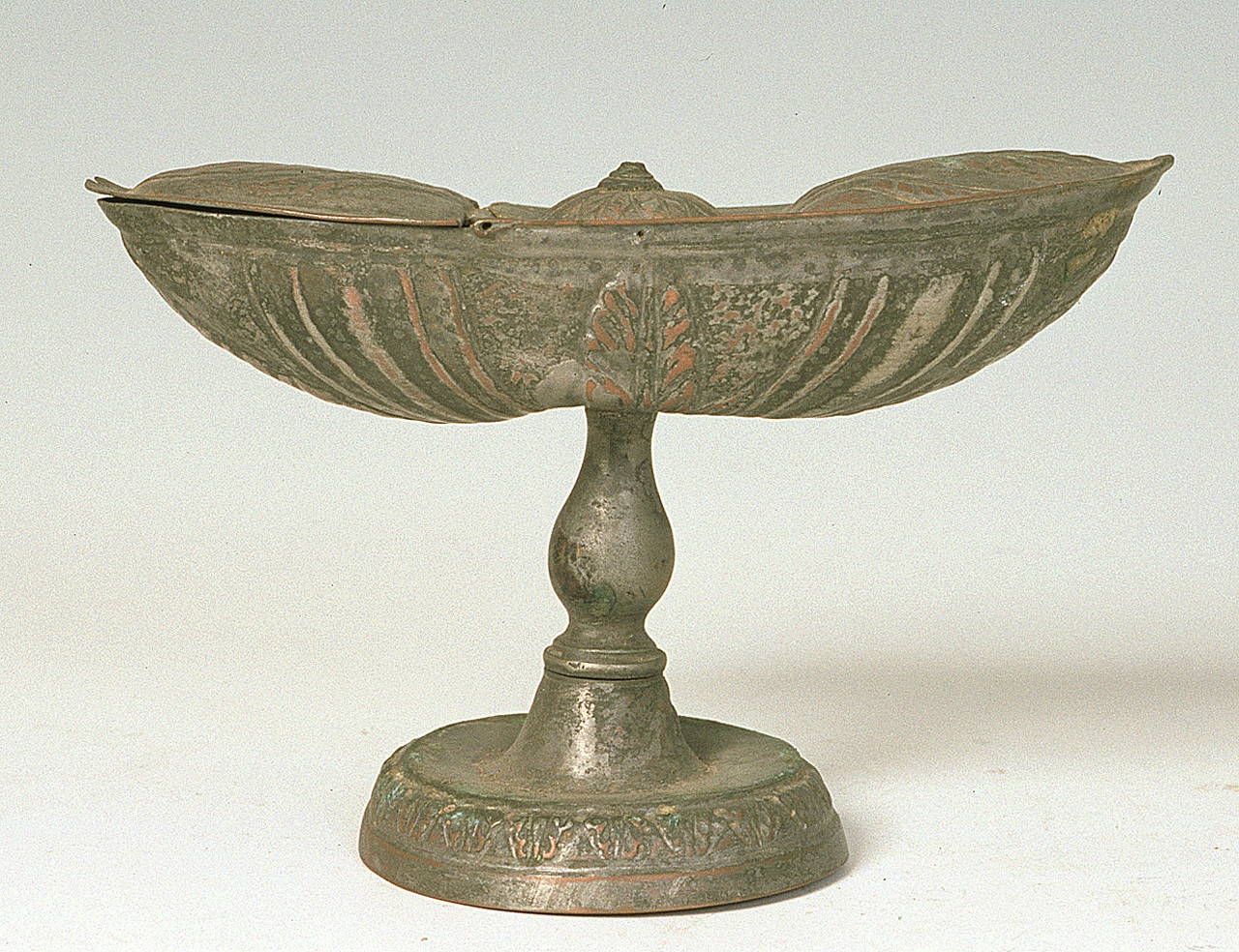 navicella portaincenso - manifattura emiliana (primo quarto sec. XIX)