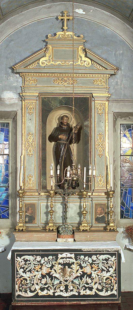 altare, elemento d'insieme - manifattura ferrarese (seconda metà sec. XVIII)