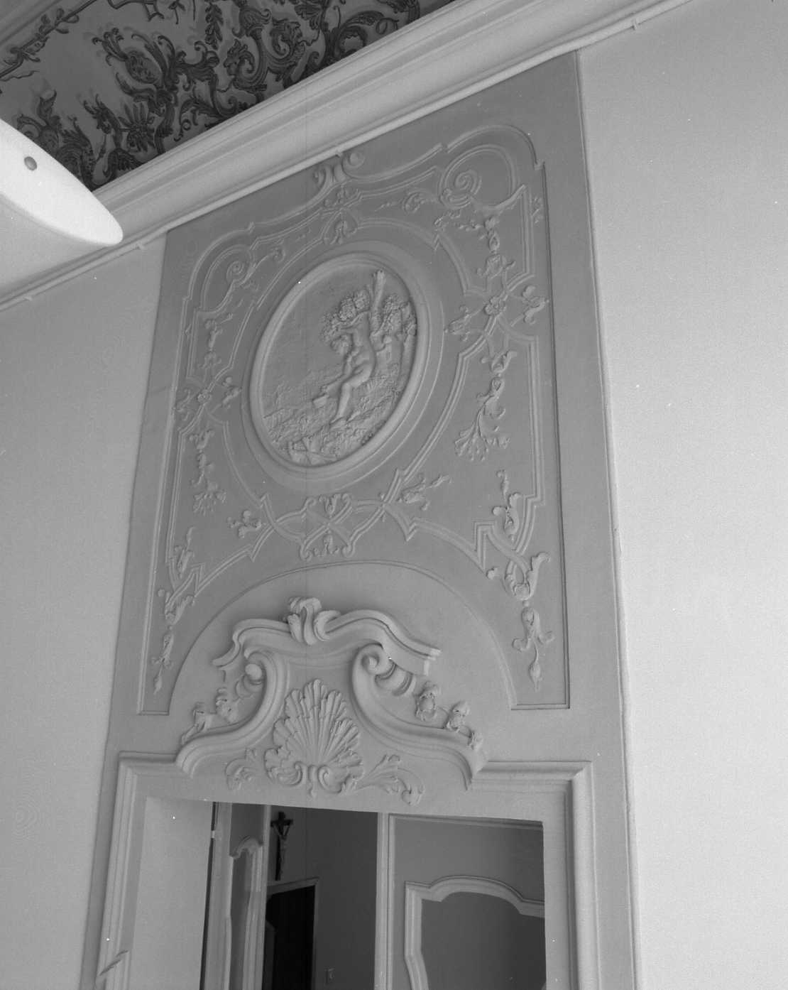 sovrapporta - ambito ferrarese (sec. XVIII)