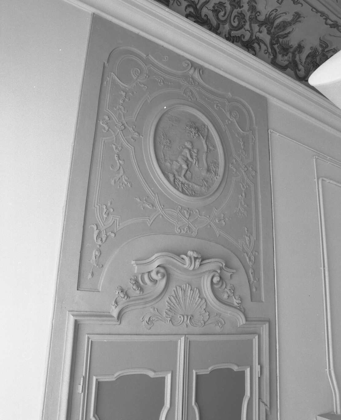 sovrapporta - ambito ferrarese (sec. XVIII)