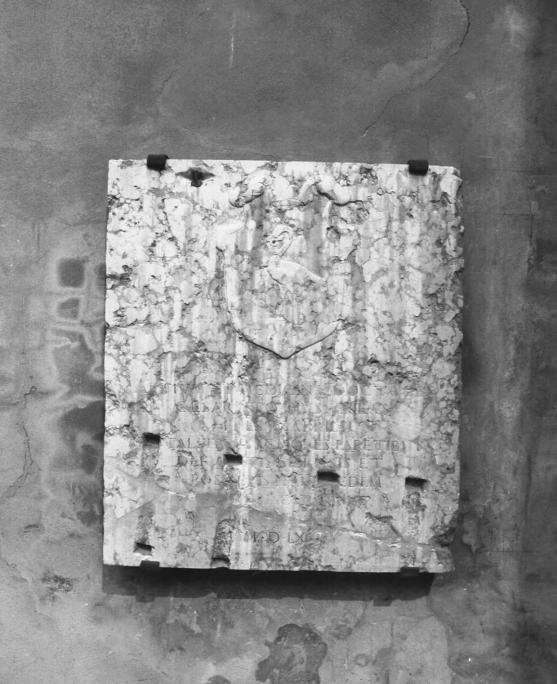 lapide - bottega ferrarese (sec. XVI)