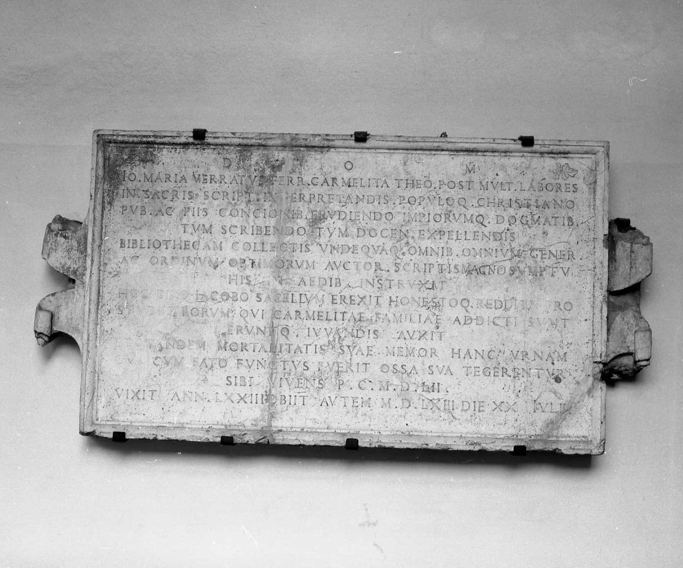 lapide - bottega emiliano-romagnola (sec. XVI)