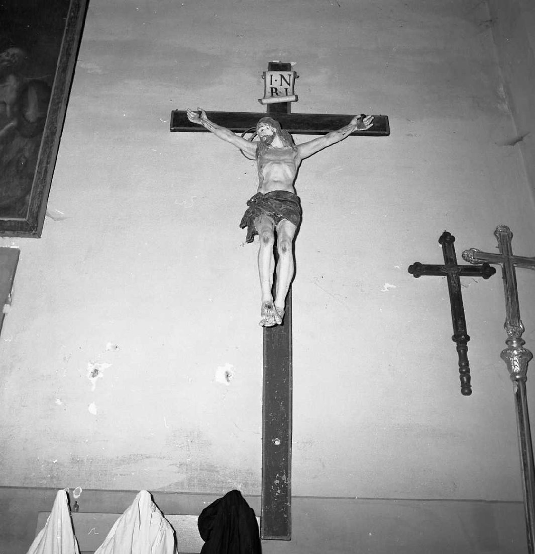 crocifisso - bottega emiliana (sec. XIX)