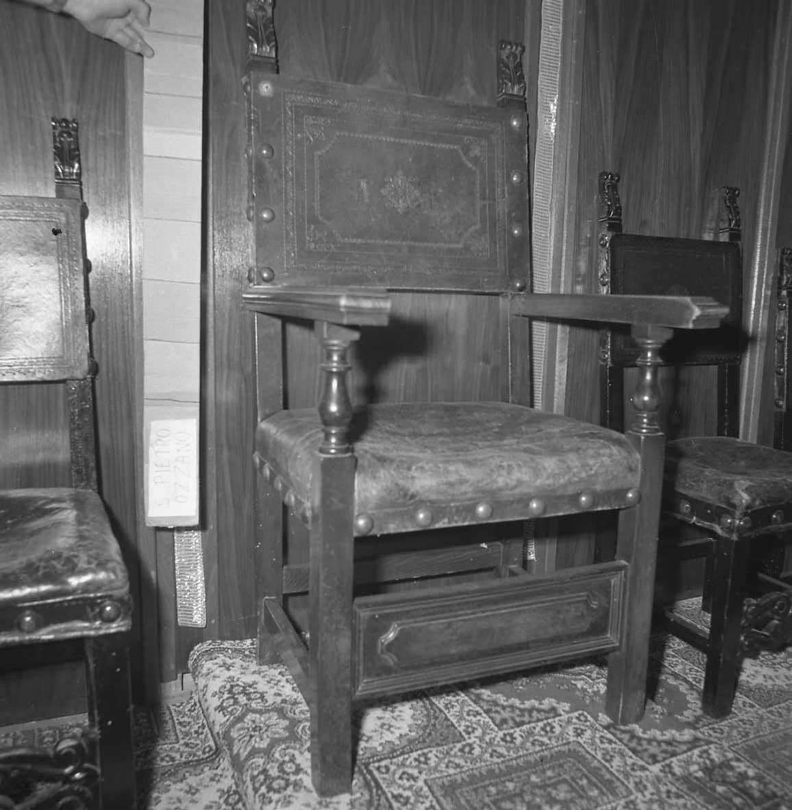 poltrona - bottega bolognese (sec. XVII)