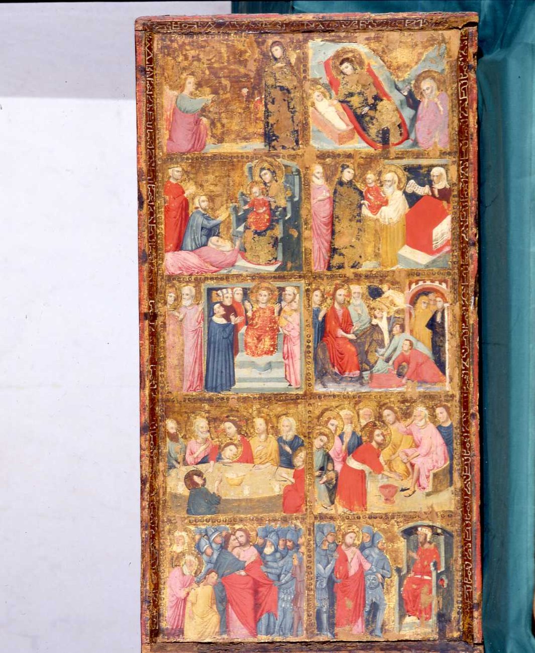 storie della vita di Gesù (dipinto) di Maestro di San Nicolò degli Albari (sec. XIV)