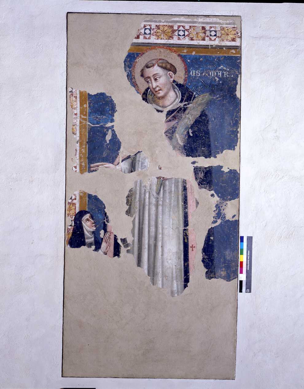 San Pietro da Verona e una Monaca (dipinto) di Benvenuti Simone di Filippo detto Simone dei Crocifissi (attribuito) (sec. XIV)
