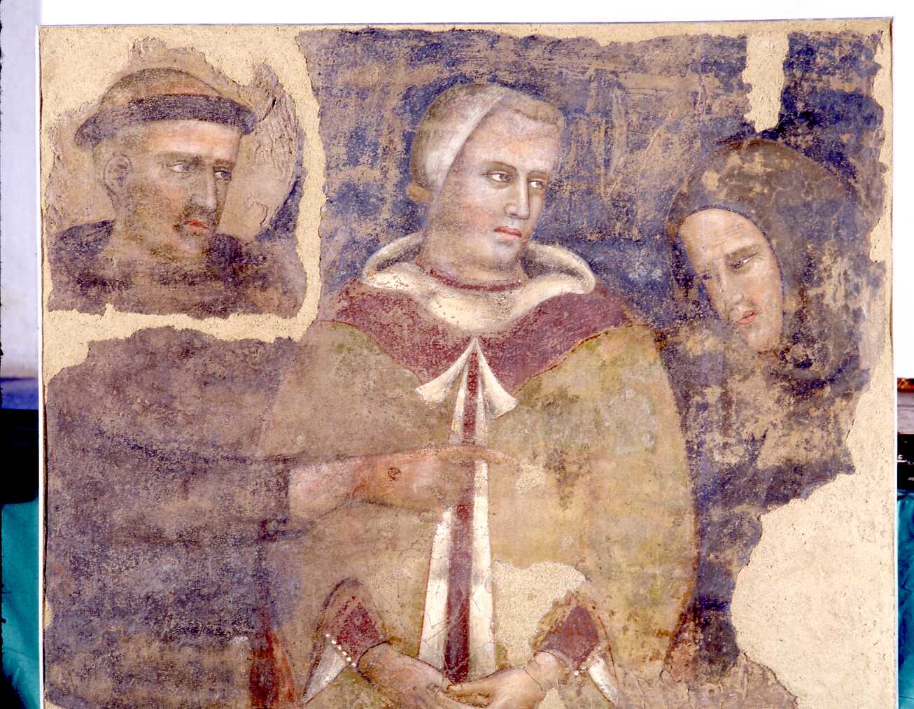 figure maschili (dipinto) di Francesco da Rimini (sec. XIV)