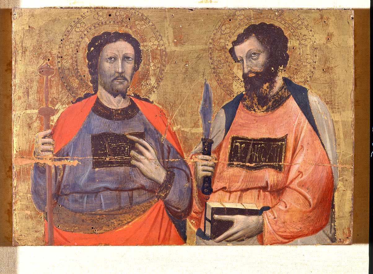 San Giacomo e San Bartolomeo (dipinto) di Jacopo di Paolo (sec. XV)