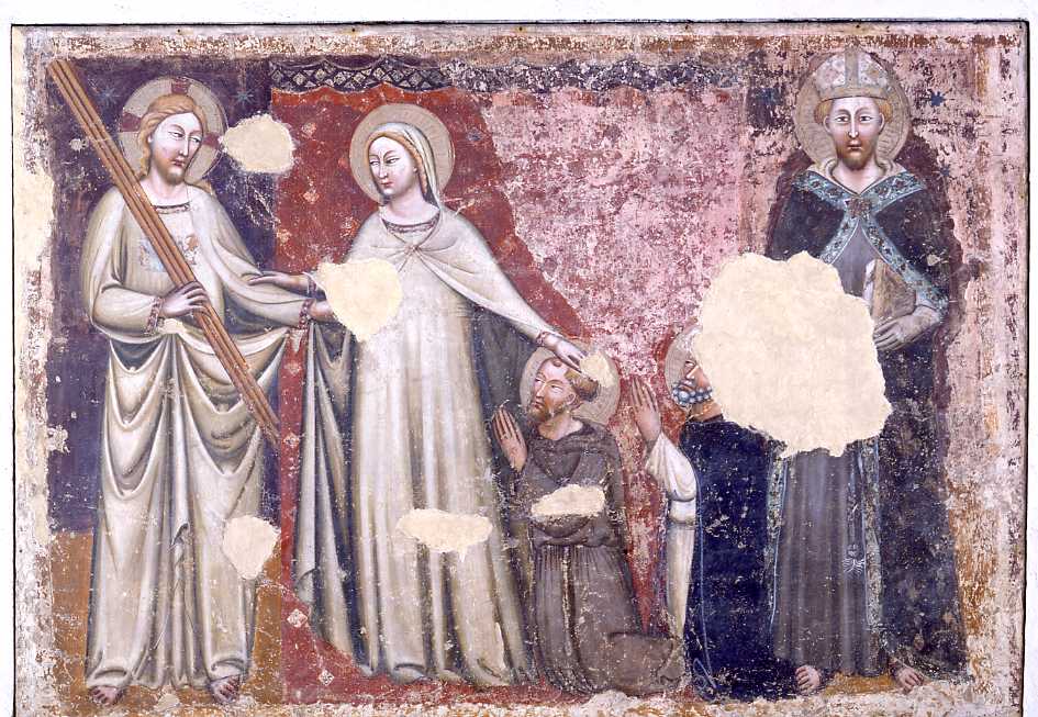 Visione di San Domenico (dipinto) - ambito bolognese (sec. XIV)