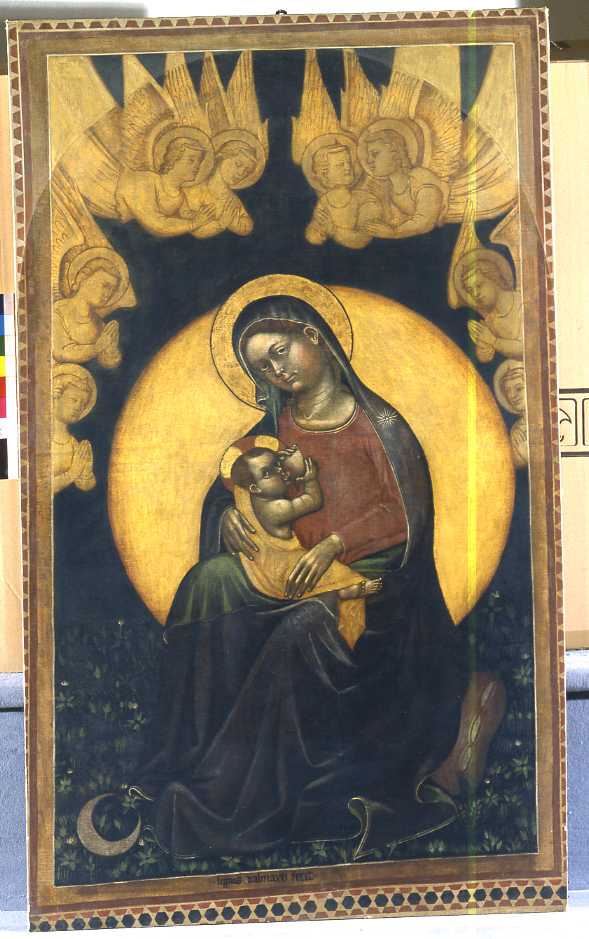 Madonna dell'umiltà (dipinto) di Lippo di Dalmasio (fine/inizio secc. XIV/ XV)