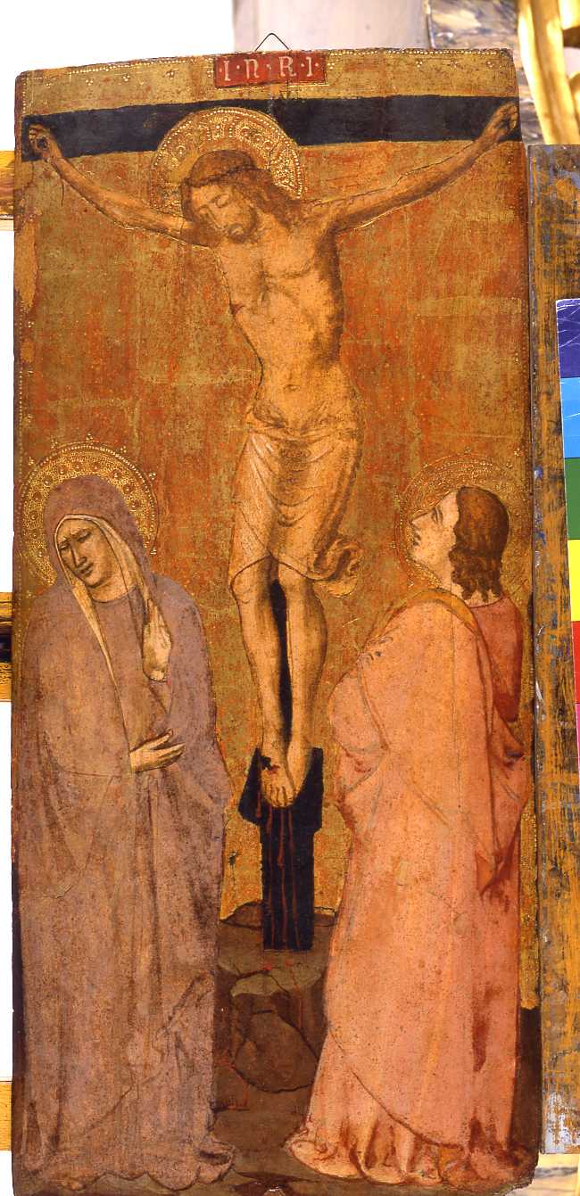 Crocifissione di Cristo (dipinto) - ambito fiorentino (secc. XIV/ XV)