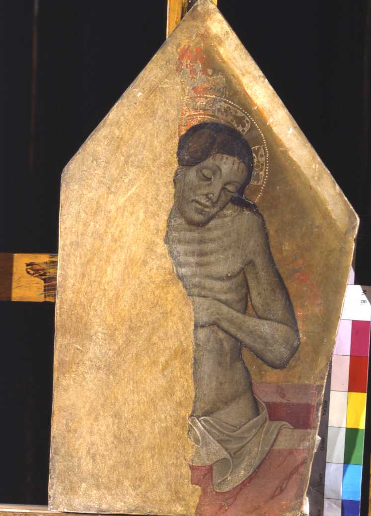 Cristo nel sepolcro (dipinto) di Michele di Matteo (sec. XV)