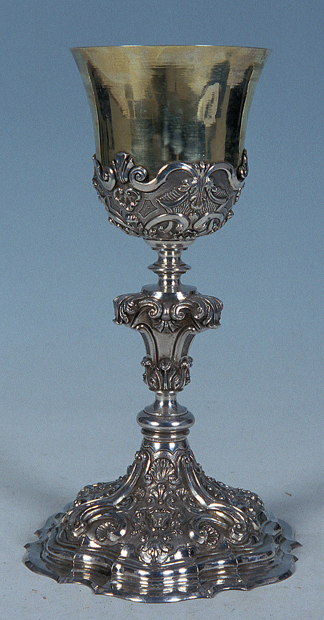 calice - bottega emiliana (seconda metà sec. XVIII)