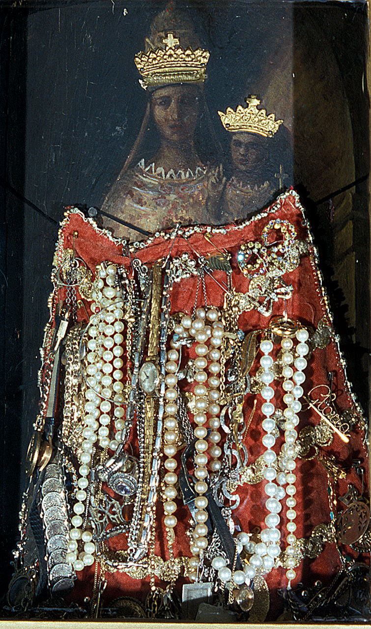 Madonna della Pioppa, Madonna di Loreto (dipinto) - ambito ferrarese (ultimo quarto sec. XVI)