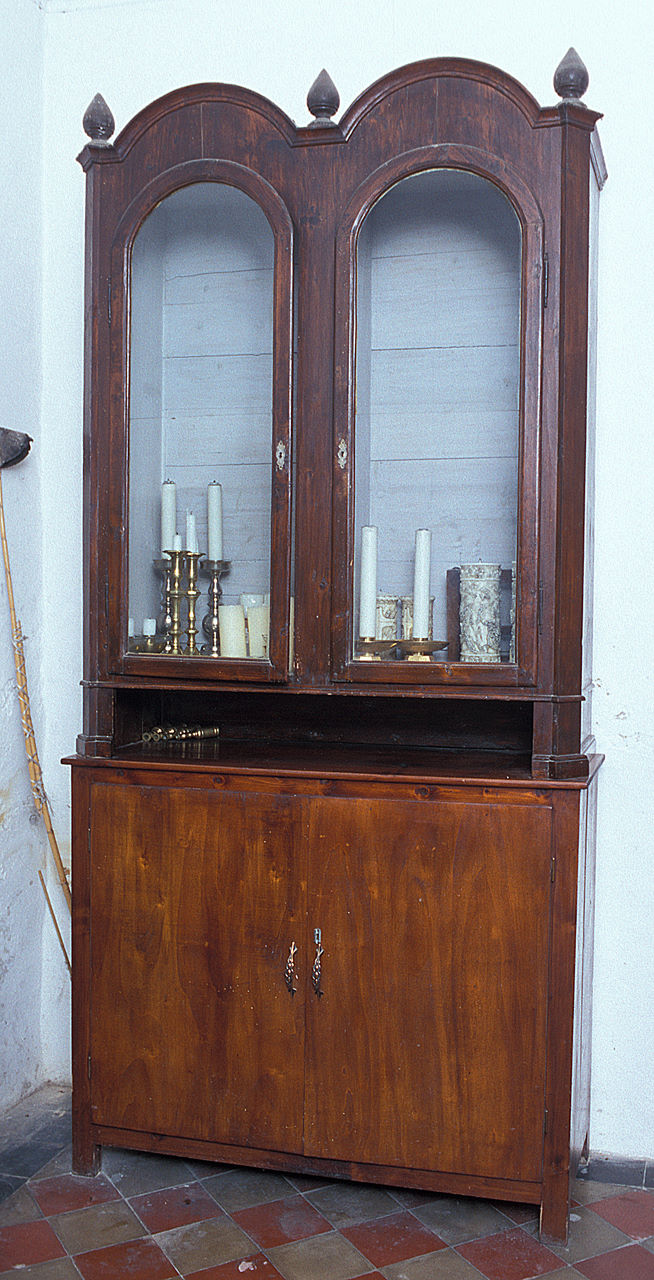 vetrina, serie - bottega ferrarese (seconda metà sec. XIX)