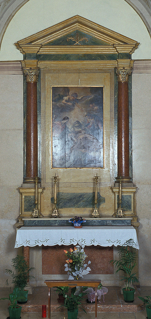 altare, serie - bottega ferrarese (seconda metà sec. XIX)