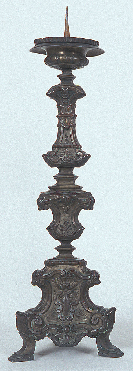 candeliere, serie - ambito ferrarese (sec. XVIII)