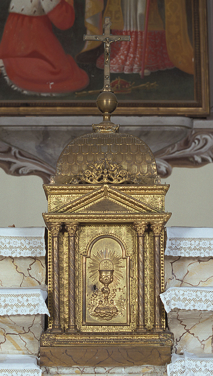 tabernacolo, opera isolata - produzione italiana (primo quarto sec. XX)