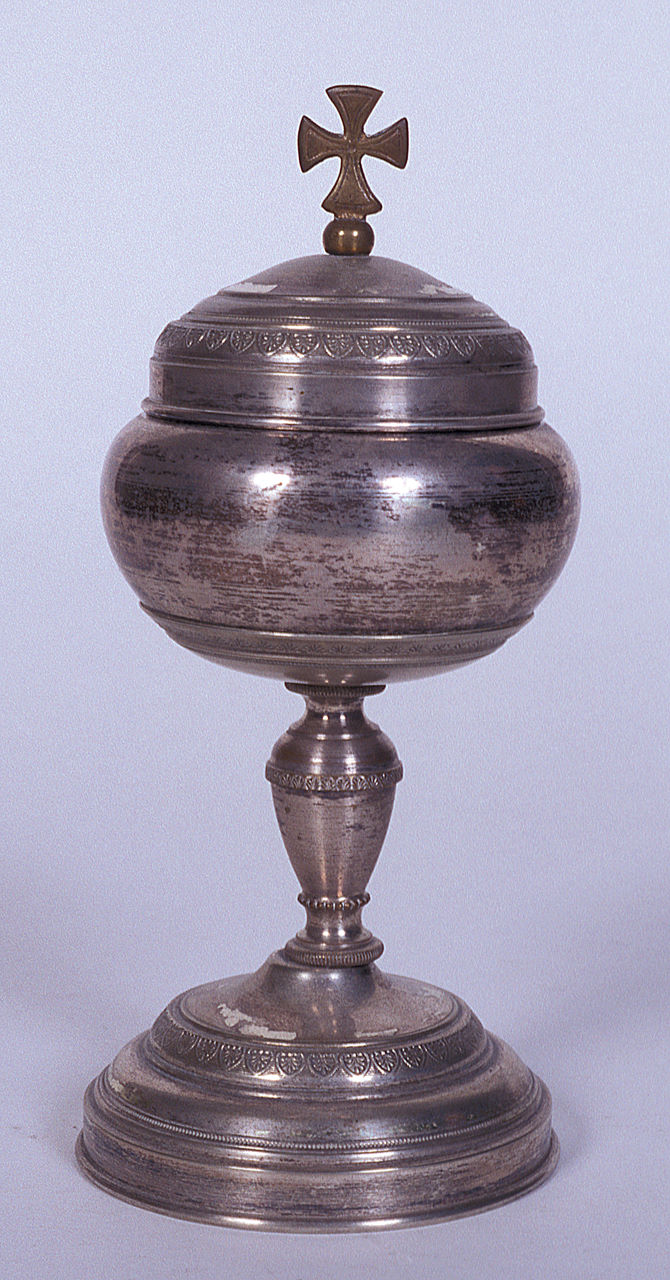 pisside, opera isolata - bottega italiana (ultimo quarto sec. XIX)