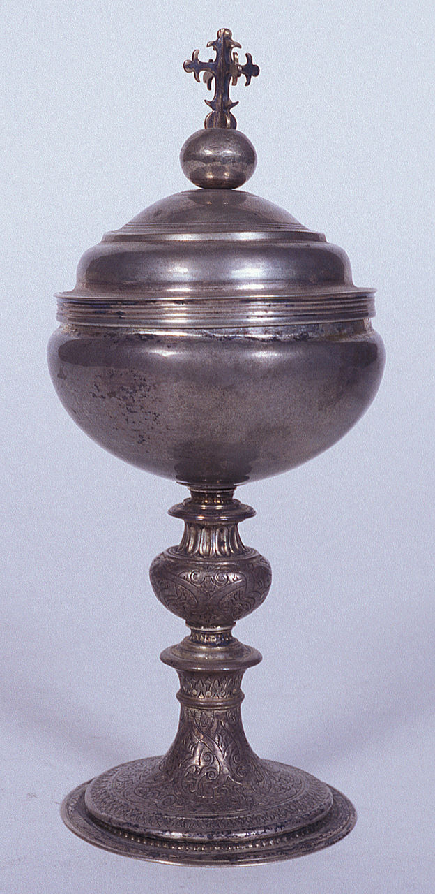 pisside, opera isolata - bottega emiliana (prima metà sec. XVII)