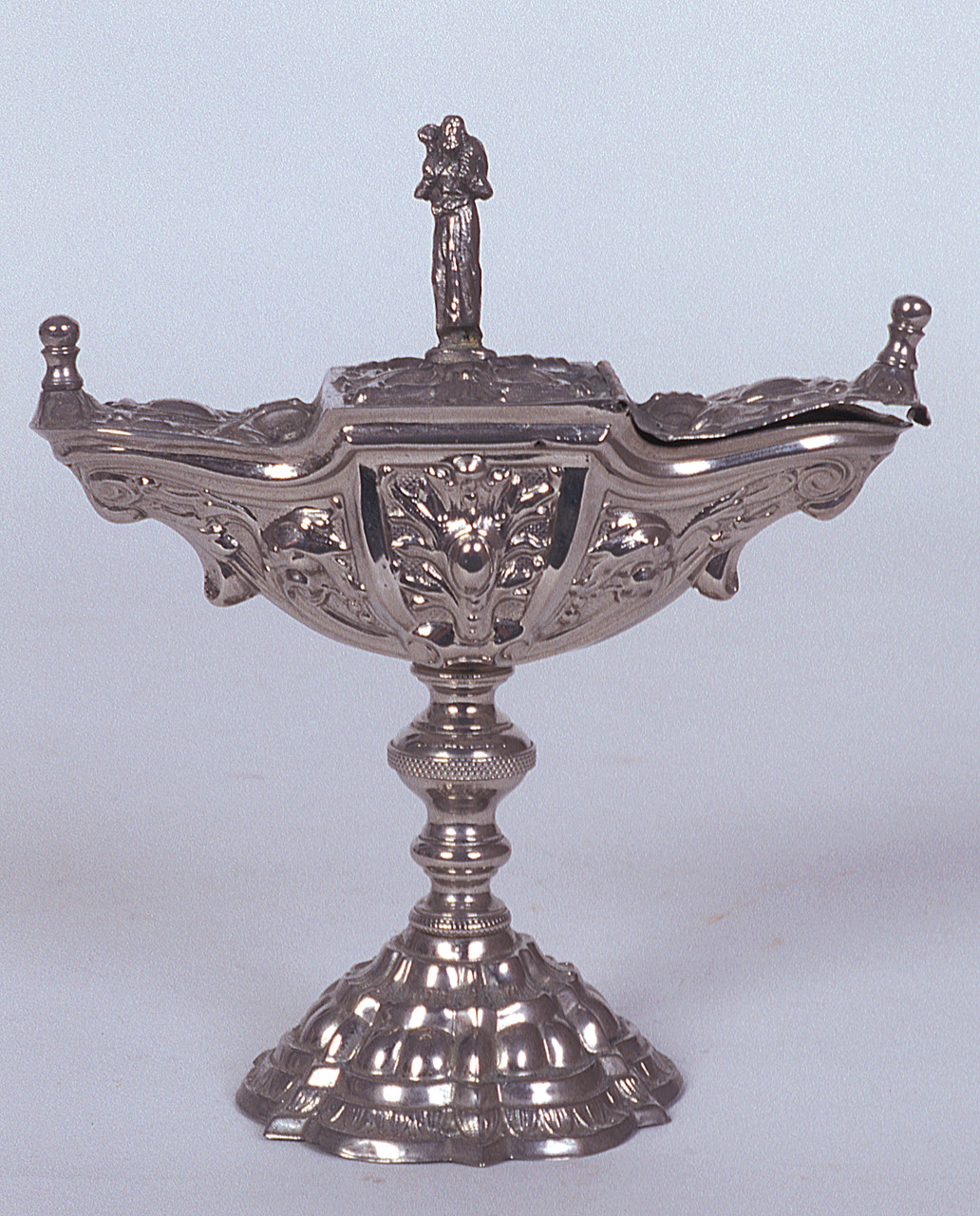 navicella portaincenso, opera isolata - produzione italiana (primo quarto sec. XX)