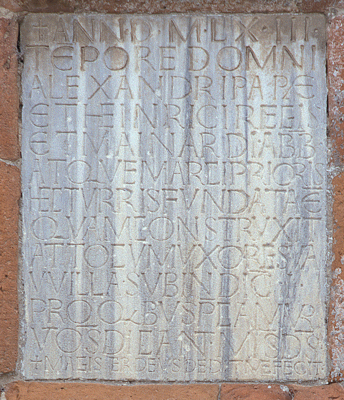 lapide, opera isolata di Magister Deusdedit (sec. XI)