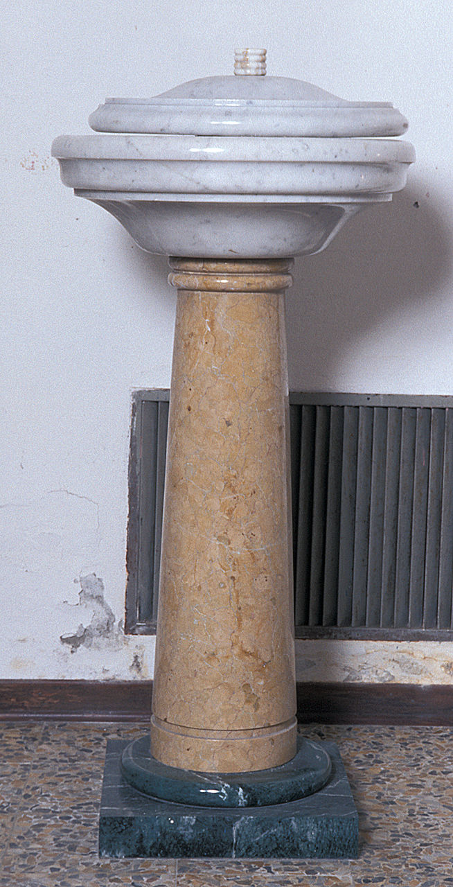 fonte battesimale, opera isolata - ambito ferrarese (sec. XX)
