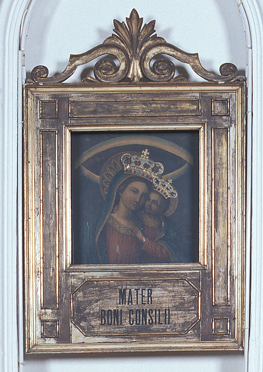 espositorio eucaristico, elemento d'insieme - ambito ferrarese (seconda metà sec. XIX)