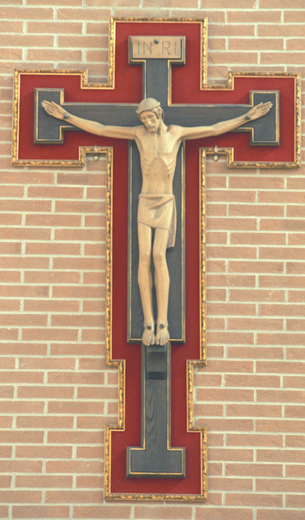 Gesù Cristo crocifisso (scultura, opera isolata) - bottega italiana (sec. XX)