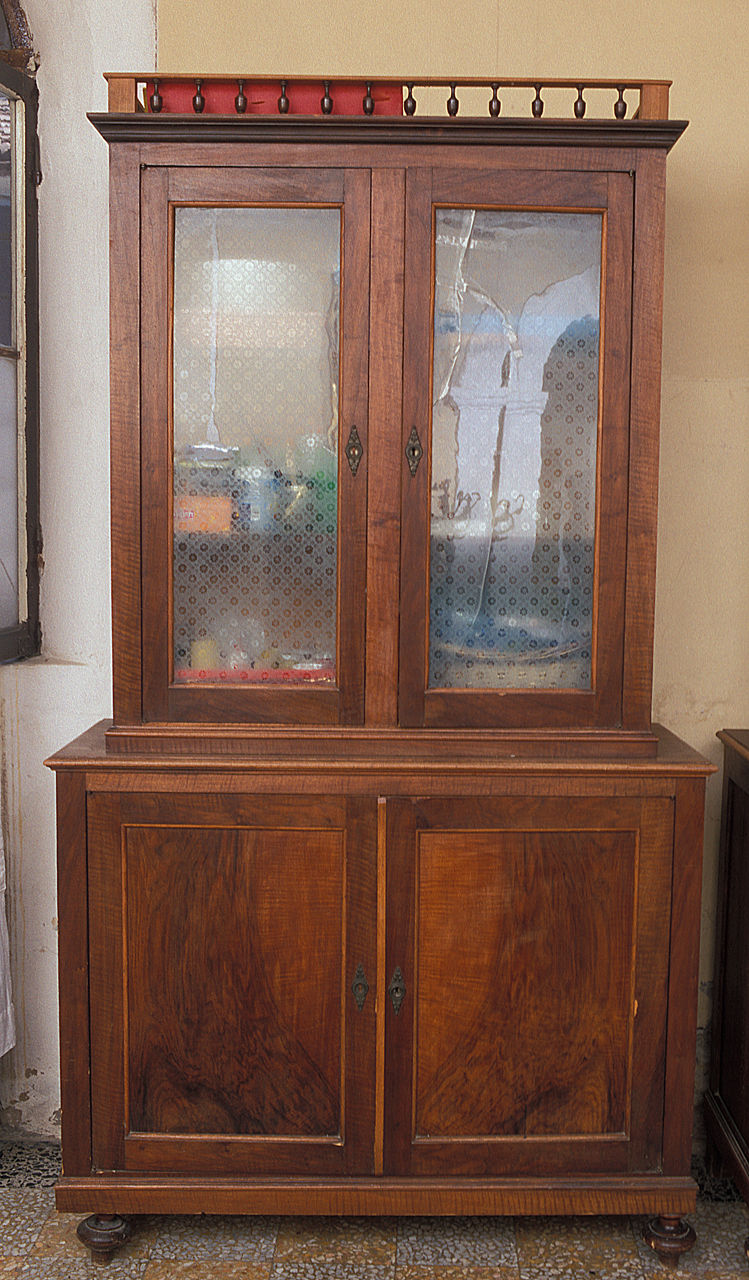 credenza, serie - ambito ferrarese (primo quarto sec. XX)