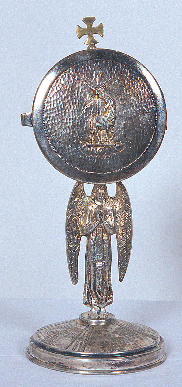 teca eucaristica, opera isolata - bottega bergamasca (sec. XX)