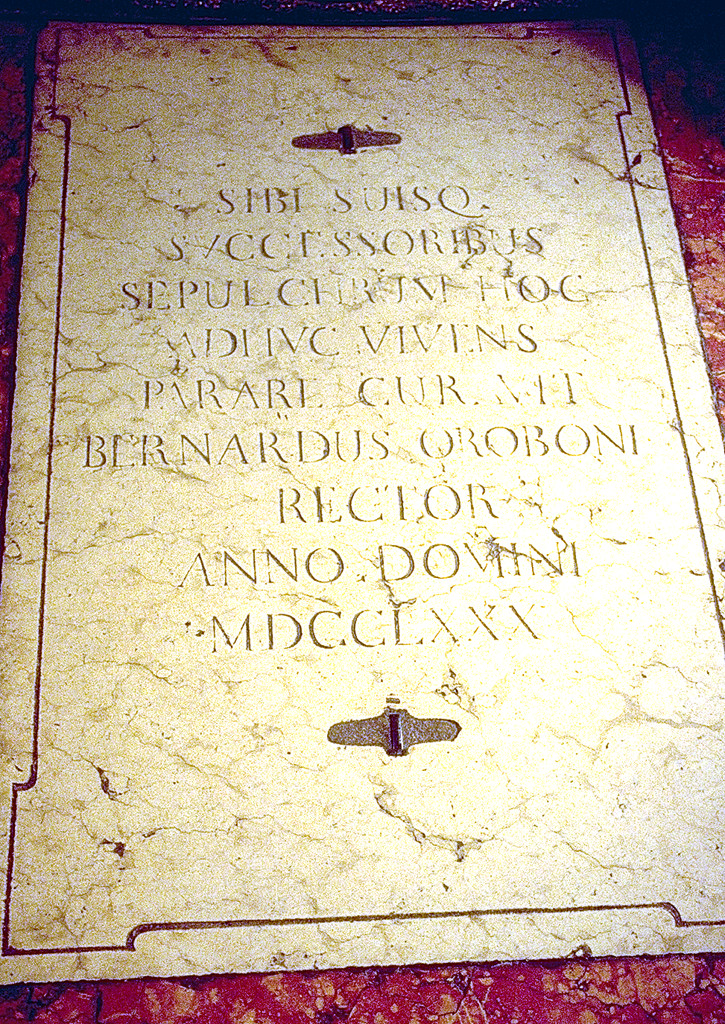 lapide, opera isolata - bottega ferrarese (sec. XVIII)