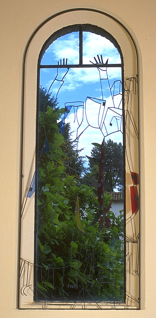 vetrata, opera isolata - ambito ferrarese (sec. XX)