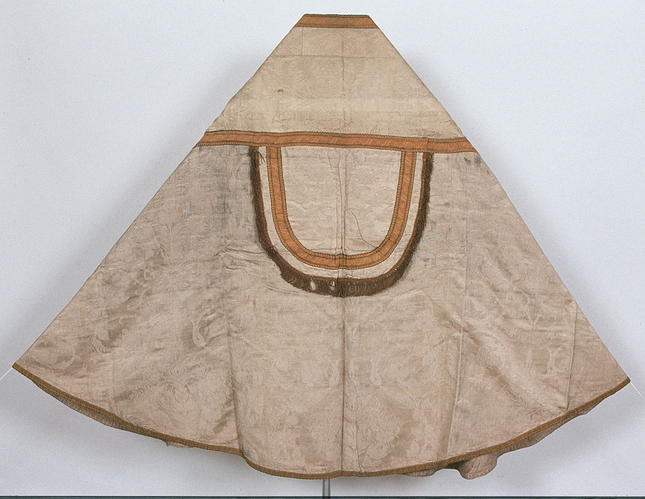 piviale, opera isolata - manifattura italiana (secc. XIX/ XX)