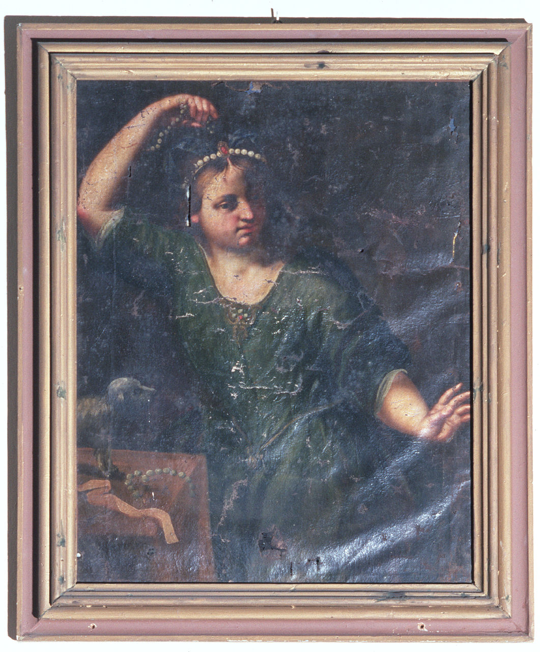 cornice, elemento d'insieme - bottega ferrarese (sec. XVII)