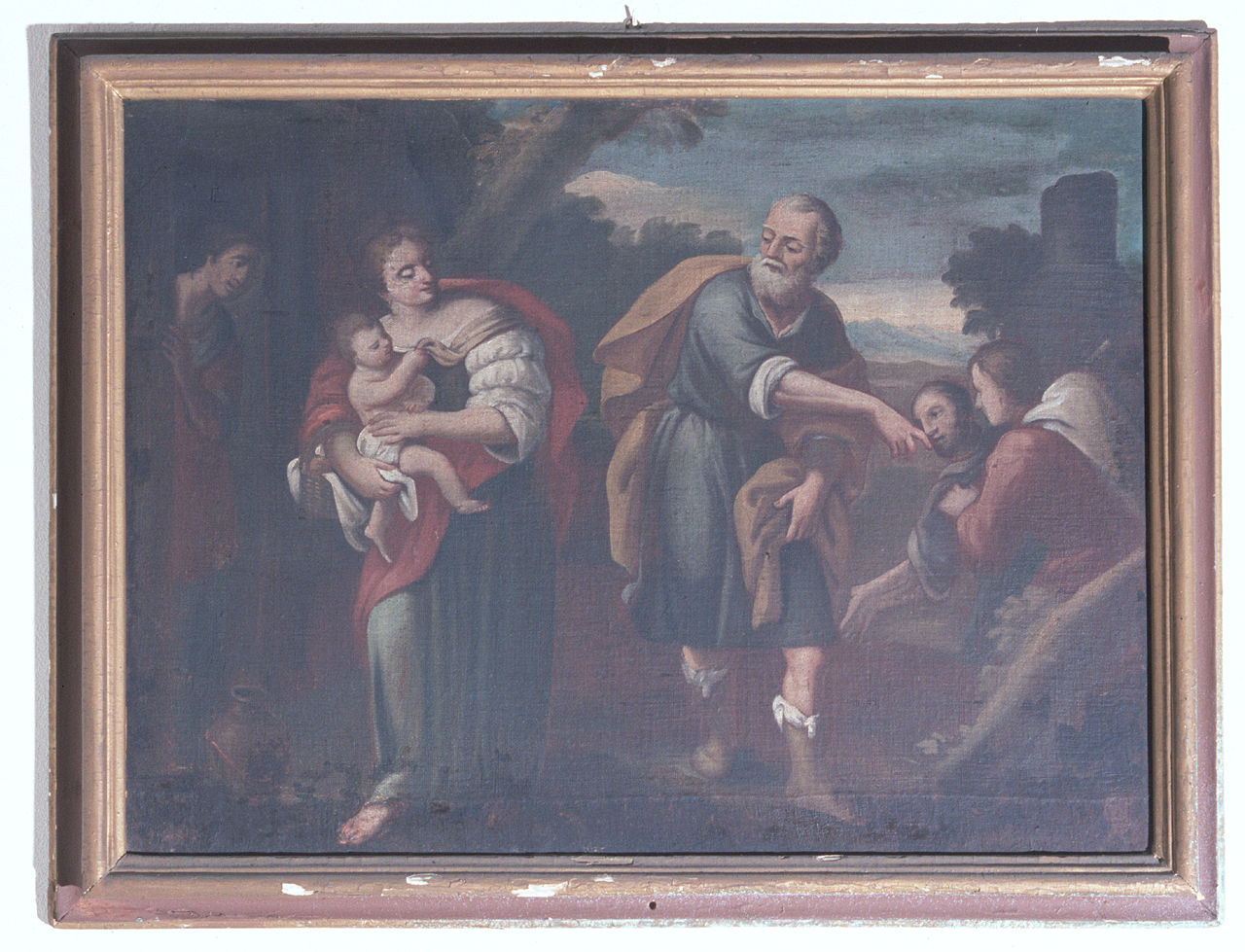 cornice, elemento d'insieme - bottega veneta (secondo quarto sec. XVII)