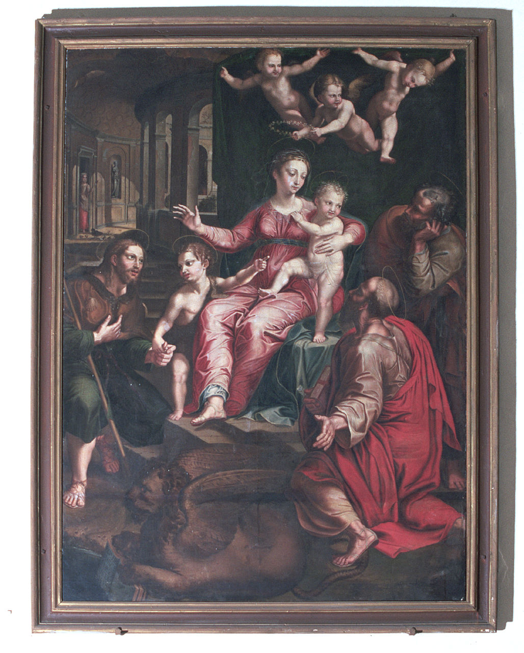 cornice, elemento d'insieme - bottega veneta (inizio sec. XVII)