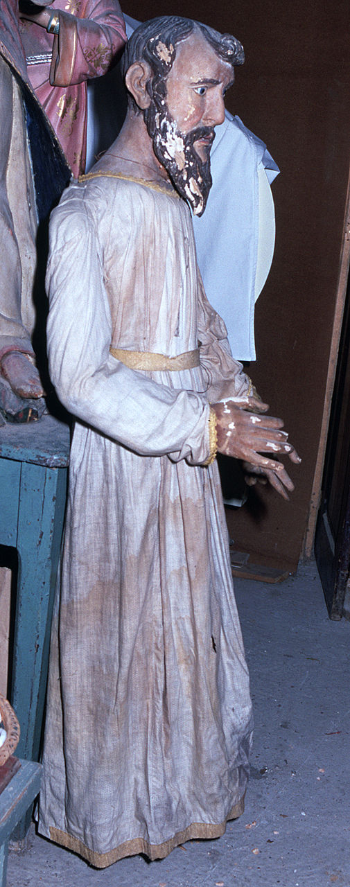 Figura maschile (scultura, serie) - ambito ferrarese (secc. XVIII/ XIX)