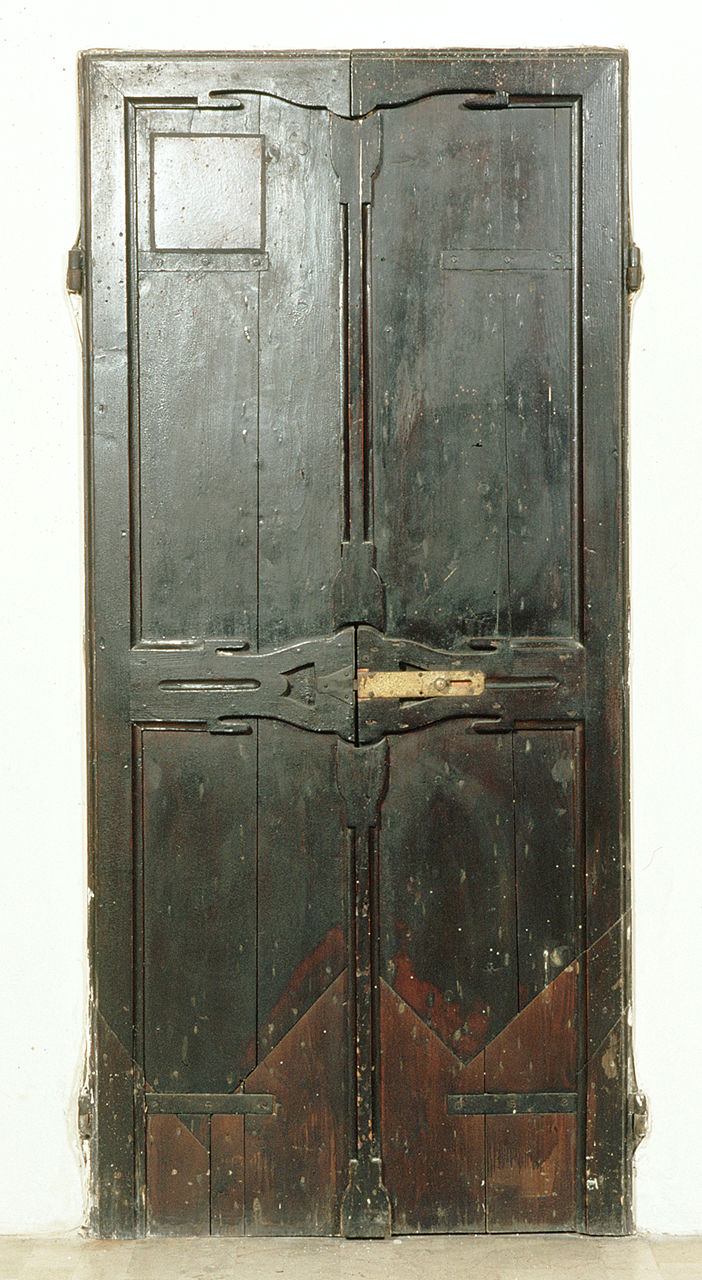 porta, opera isolata - bottega ferrarese (primo quarto sec. XX)