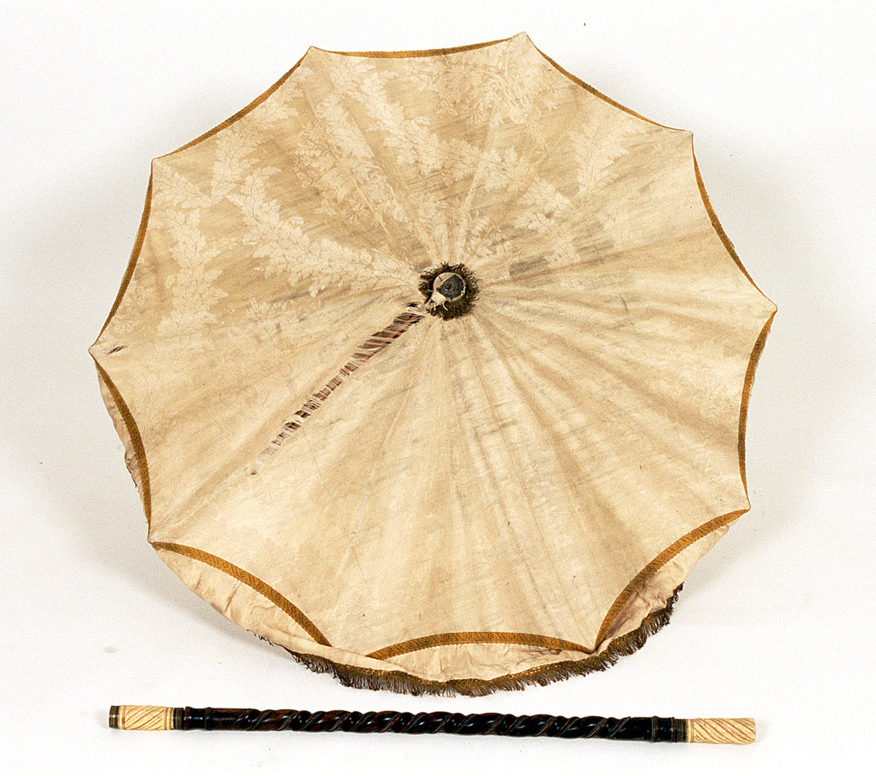 ombrellino processionale, opera isolata - bottega ferrarese (primo quarto sec. XIX, sec. XX)
