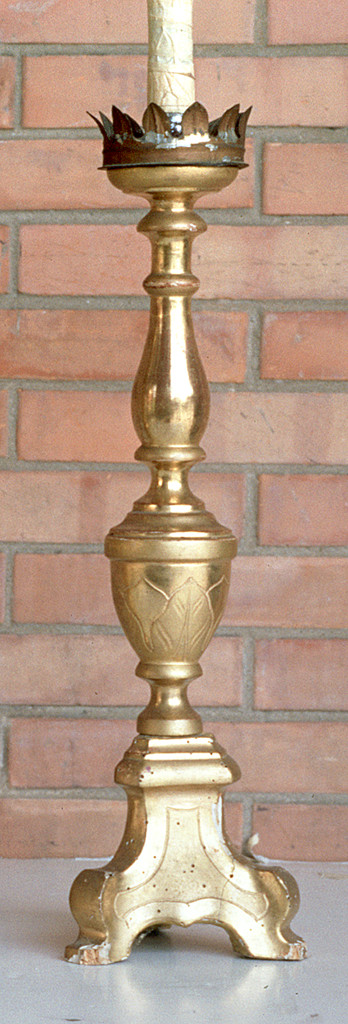 candeliere, serie - bottega ferrarese (sec. XIX)