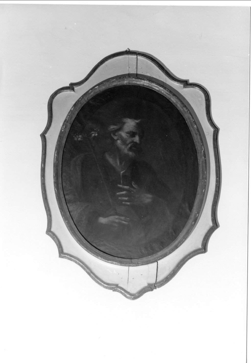 San Giuseppe (dipinto) di Parolini Francesco (attribuito) (metà sec. XVIII)