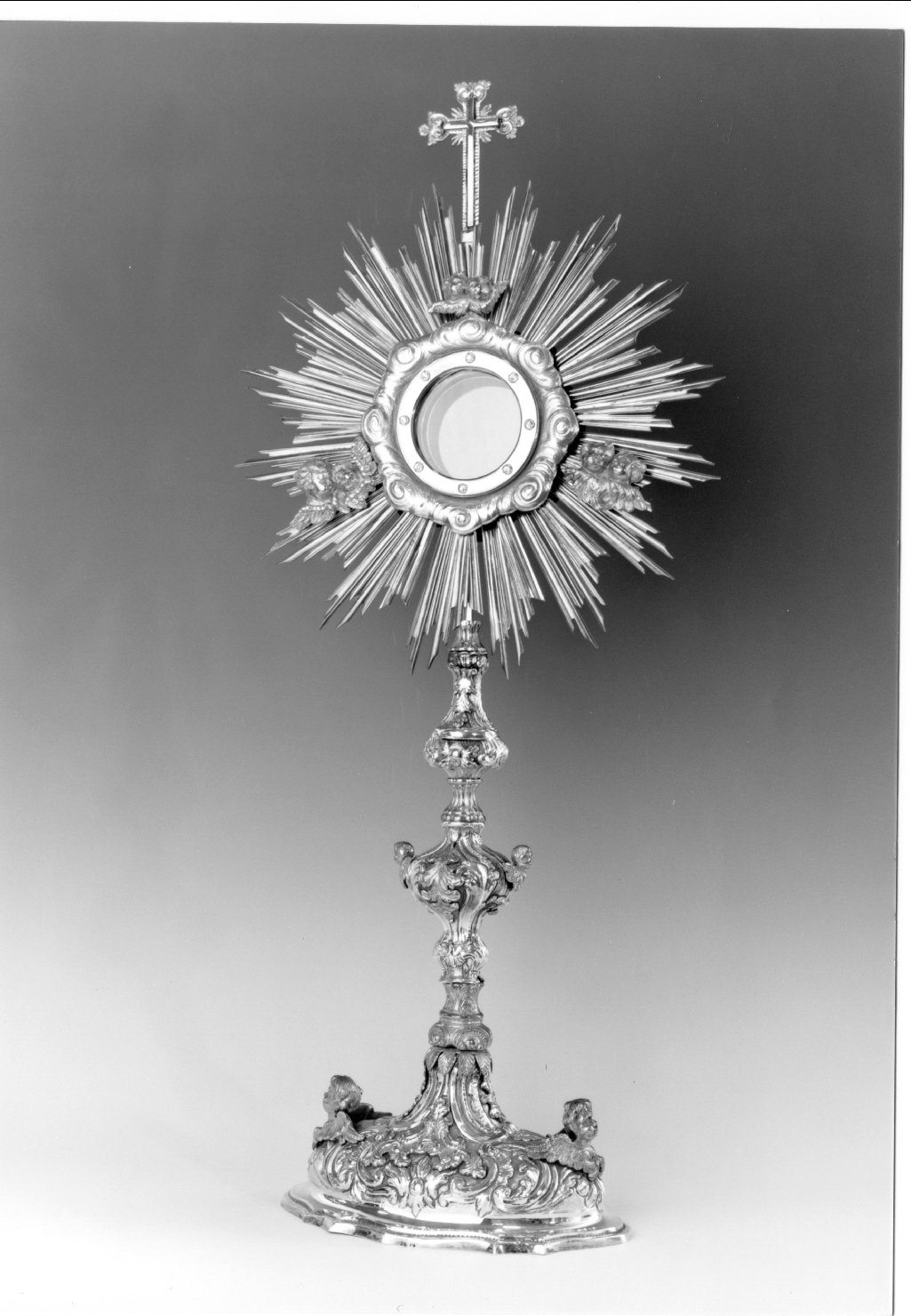 ostensorio - manifattura Italia centro-settentrionale (sec. XIX)