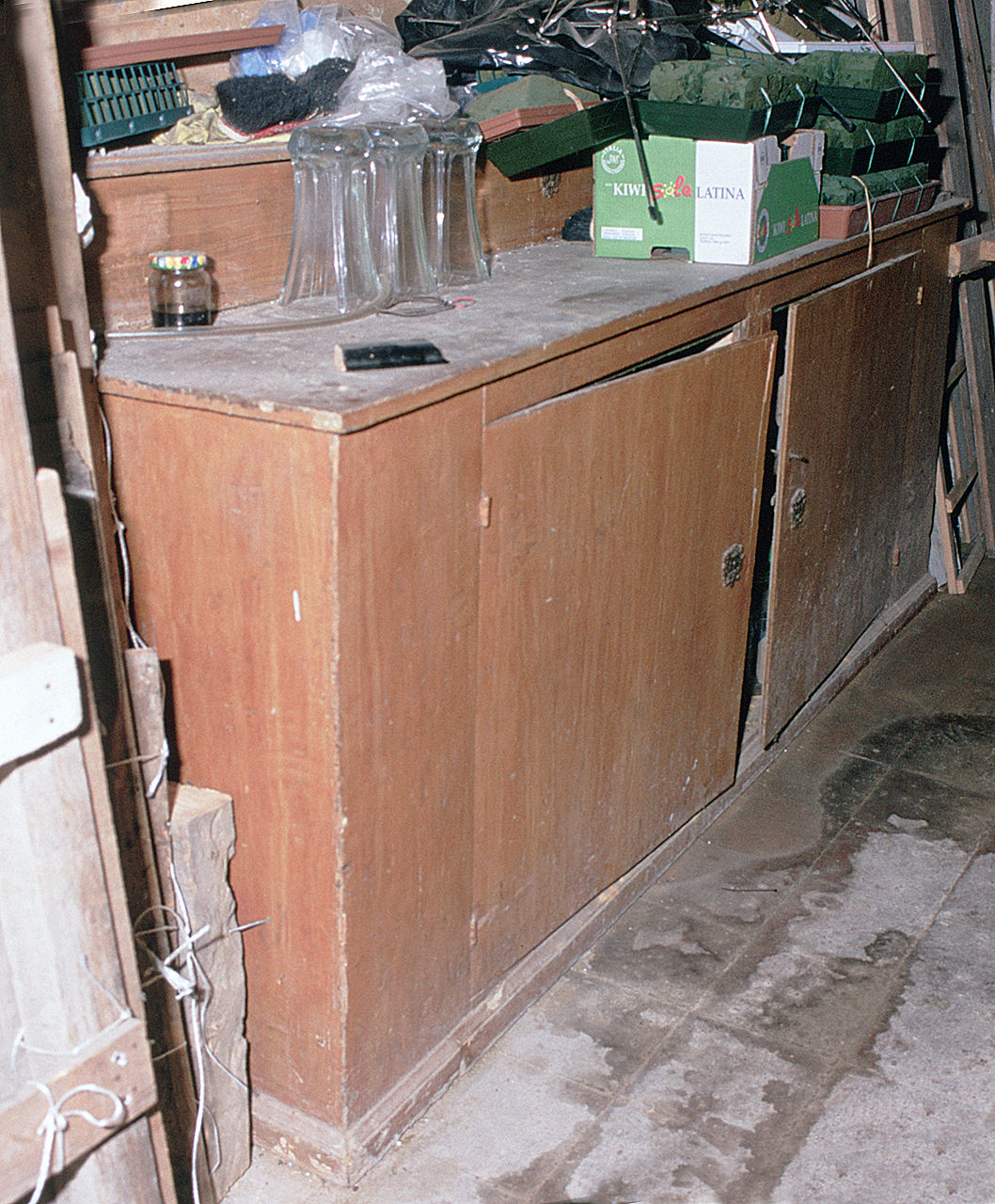 credenza - ambito ferrarese (seconda metà sec. XIX)