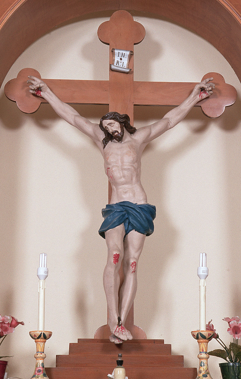 crocifisso - ambito ferrarese (sec. XIX)